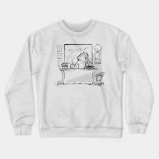 Happy Teacher Crewneck Sweatshirt